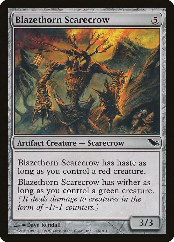Blazethorn Scarecrow [Shadowmoor]