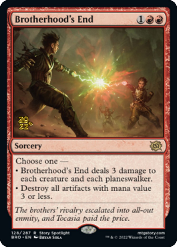 Brotherhood's End [The Brothers' War Prerelease Promos]