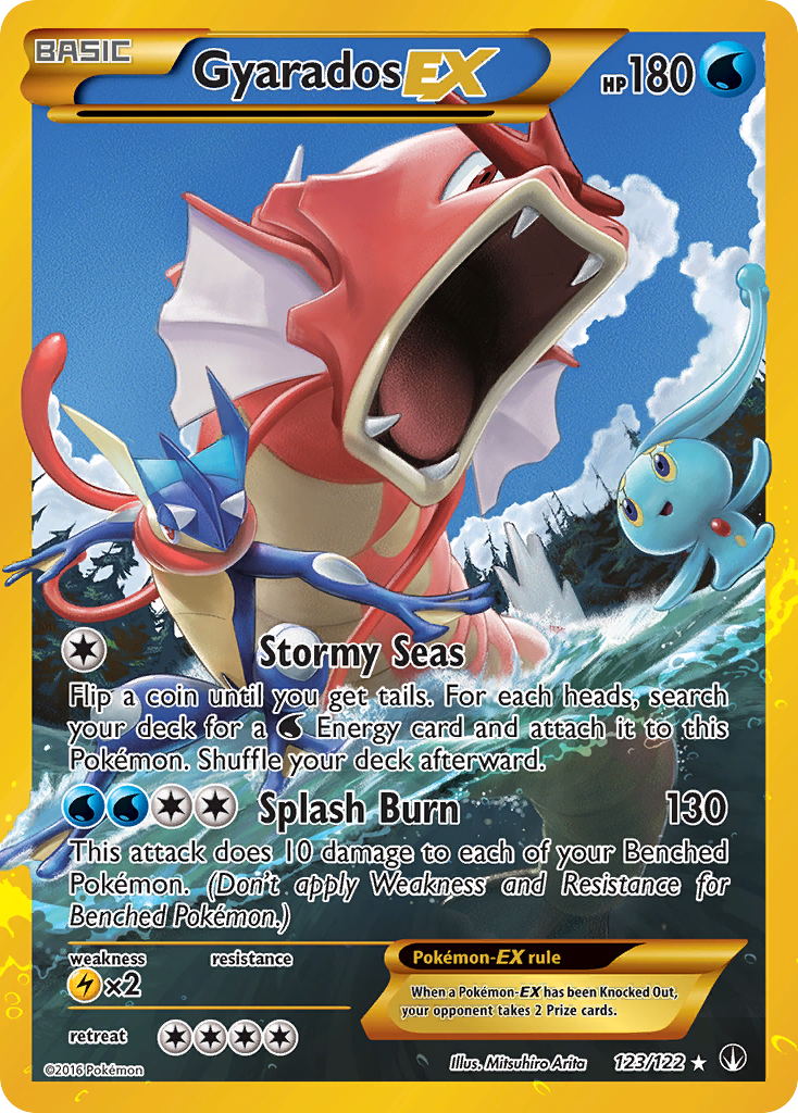 Gyarados EX (123/122) [XY: BREAKpoint]