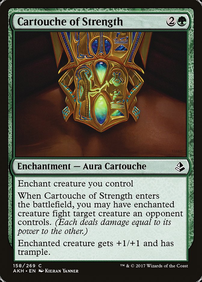 Cartouche of Strength [Amonkhet]