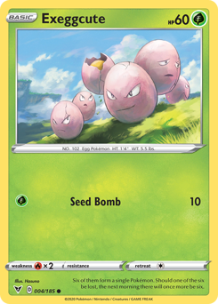 Exeggcute (004/185) [Sword & Shield: Vivid Voltage]