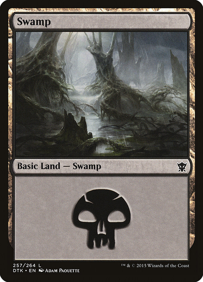 Swamp (257) [Dragons of Tarkir]