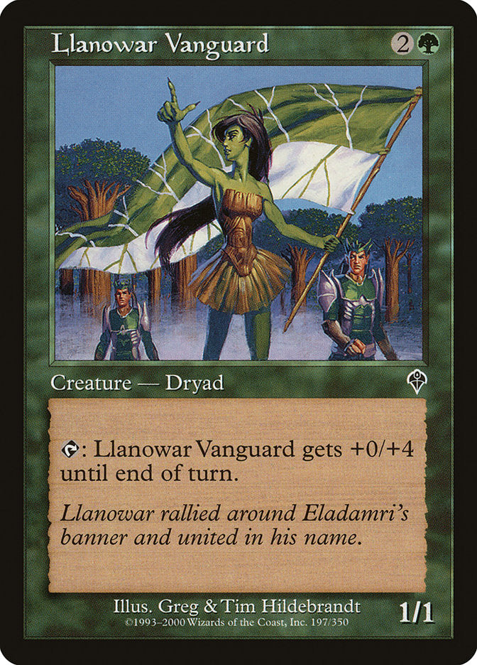 Llanowar Vanguard [Invasion]