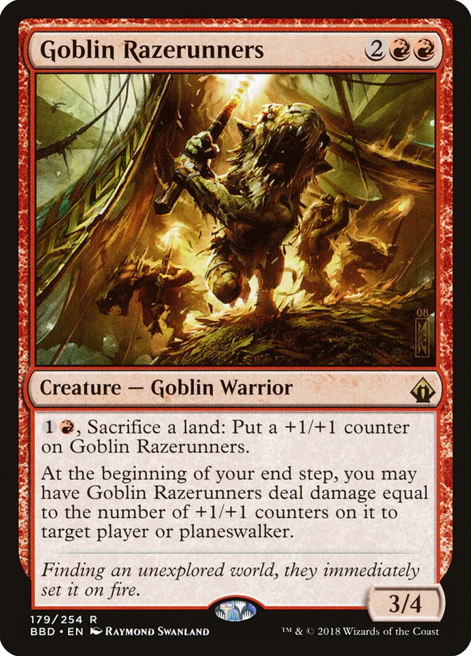 Goblin Razerunners [Battlebond]