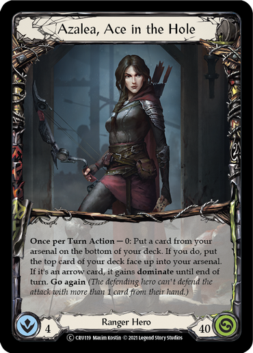Azalea, Ace in the Hole [U-CRU119] (Crucible of War Unlimited)  Unlimited Normal