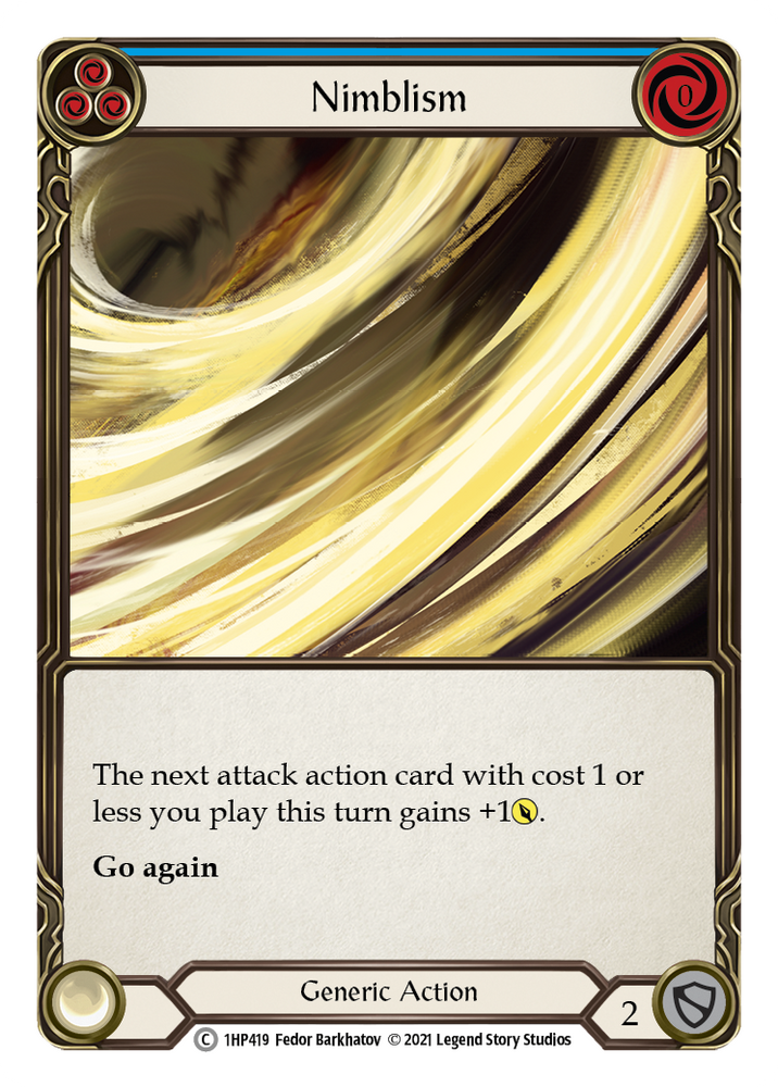 Nimblism (Blue) [1HP419] (History Pack 1)