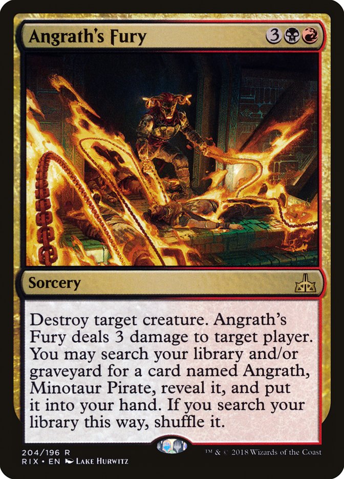 Angrath's Fury [Rivals of Ixalan]