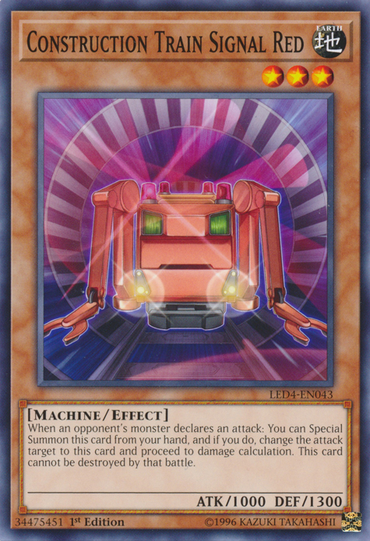 Construction Train Signal Red [LED4-EN043] Common