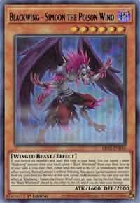 Blackwing - Simoon the Poison Wind (Purple) [LDS2-EN040] Ultra Rare