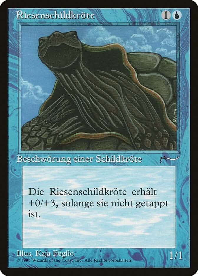Giant Tortoise (German) - "Riesenschildkrote" [Renaissance]