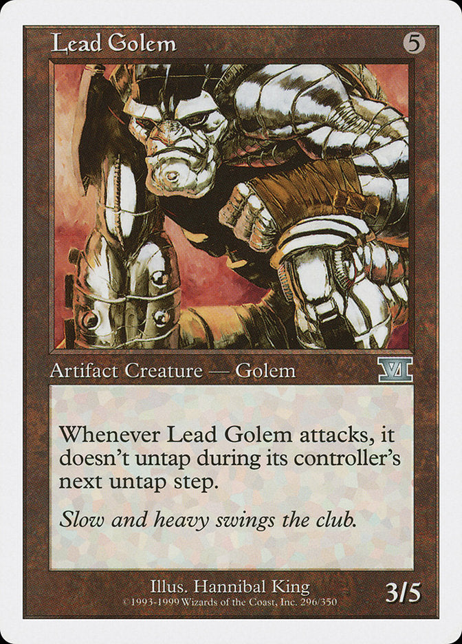 Lead Golem [Classic Sixth Edition]