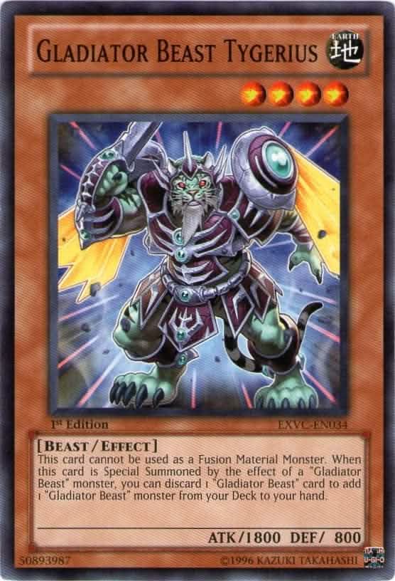 Gladiator Beast Tygerius [EXVC-EN034] Common