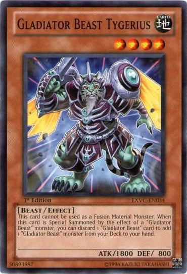 Gladiator Beast Tygerius [EXVC-EN034] Common