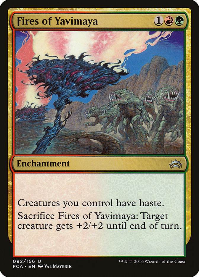 Fires of Yavimaya [Planechase Anthology]