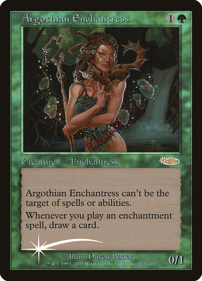 Argothian Enchantress [Judge Gift Cards 2003]