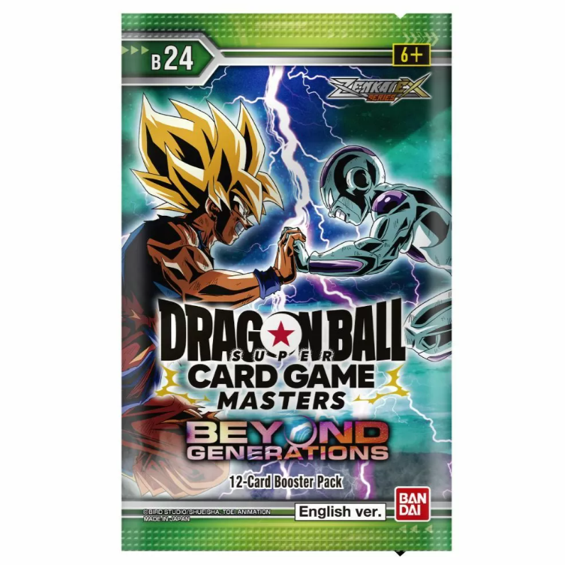 DBS MASTERS ZENKAI SERIES EX 7 BOOSTER PACK