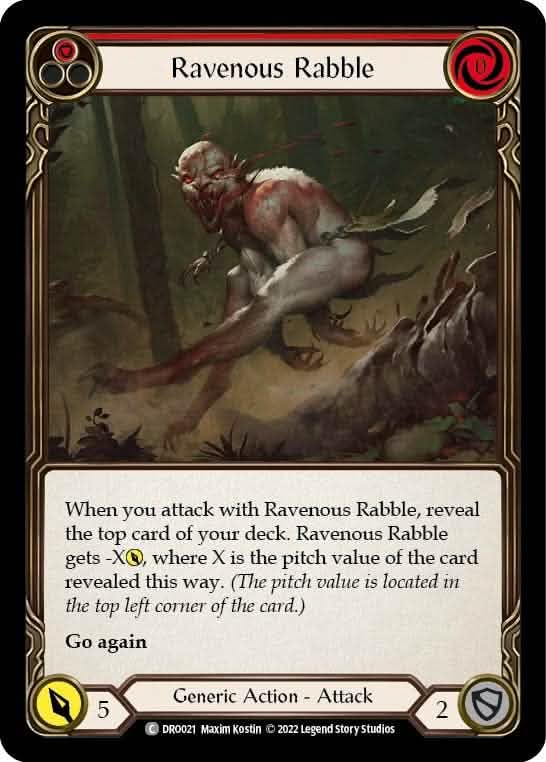 Ravenous Rabble [DRO021] (Uprising Dromai Blitz Deck)