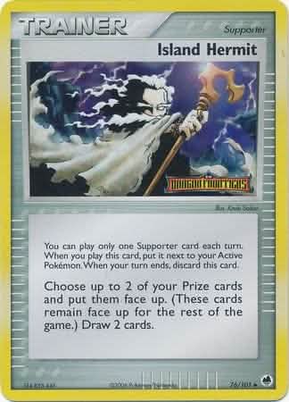 Island Hermit (76/101) (Stamped) [EX: Dragon Frontiers]