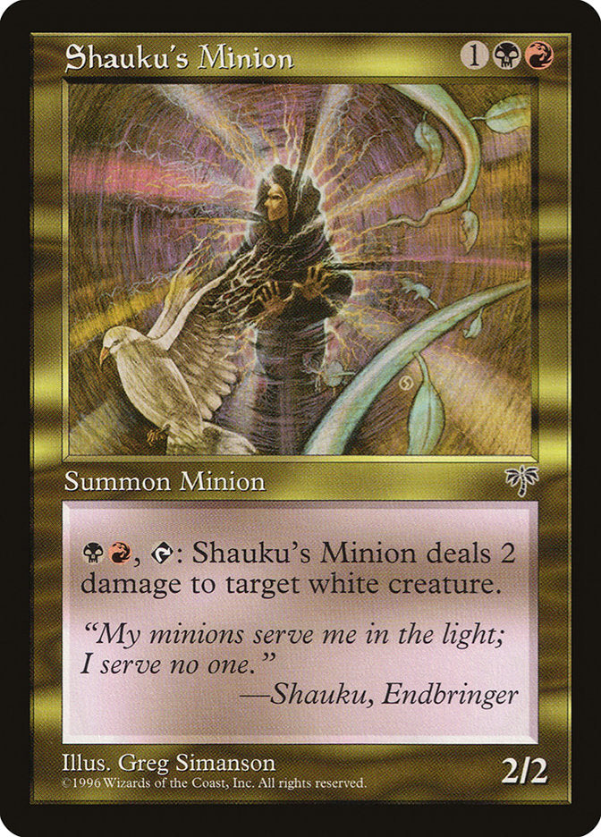 Shauku's Minion [Mirage]