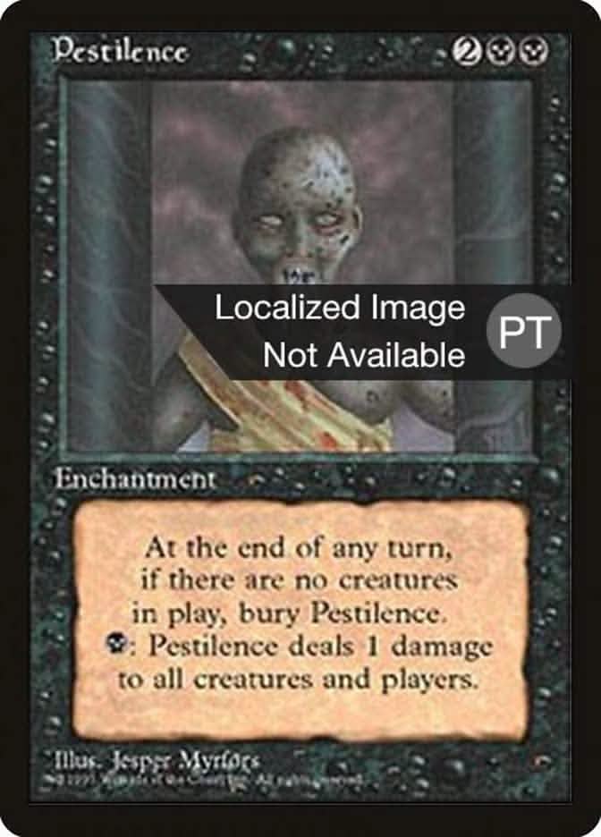 Pestilence [Fourth Edition (Foreign Black Border)]