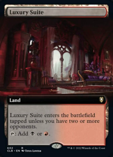 Luxury Suite (Extended Art) [Commander Legends: Battle for Baldur's Gate]