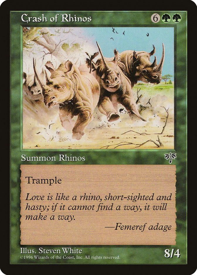 Crash of Rhinos [Mirage]