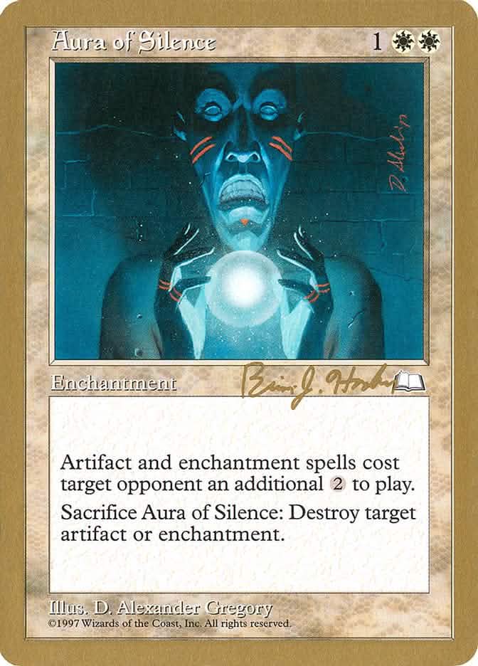 Aura of Silence (Brian Hacker) [World Championship Decks 1998]