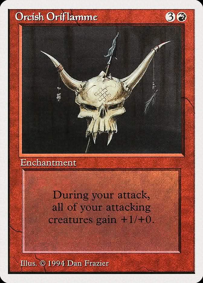 Orcish Oriflamme [Summer Magic / Edgar]