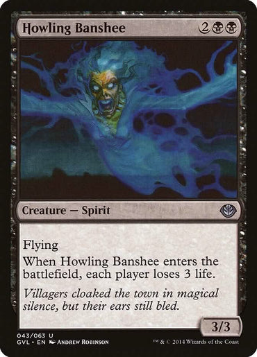 Howling Banshee (Garruk vs. Liliana) [Duel Decks Anthology]