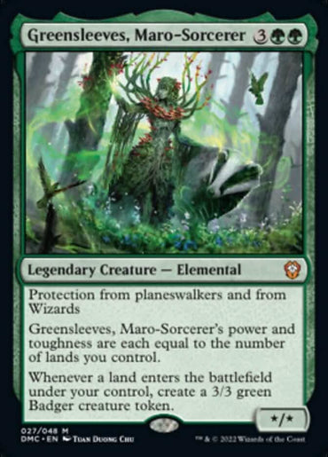 Greensleeves, Maro-Sorcerer [Dominaria United Commander]
