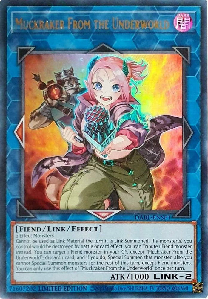 Muckraker From the Underworld [DABL-ENSP1] Ultra Rare