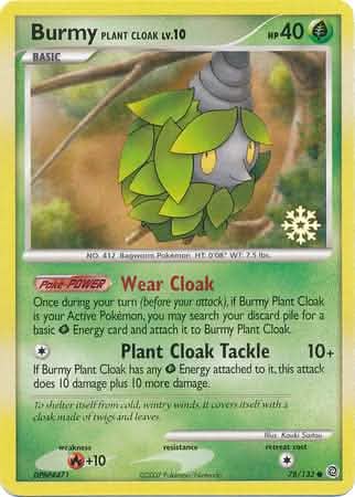 Burmy Plant Cloak (78/132) [Countdown Calendar Promos]