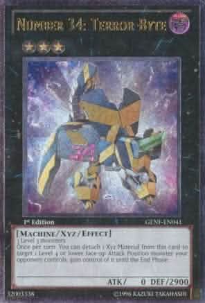 Number 34: Terror-Byte [GENF-EN041] Ultimate Rare