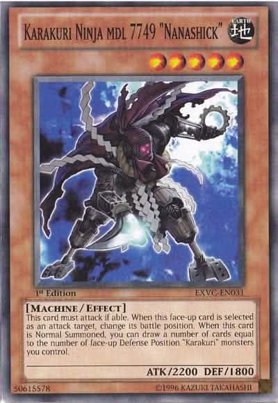 Karakuri Ninja mdl 7749 "Nanashick" [EXVC-EN031] Common