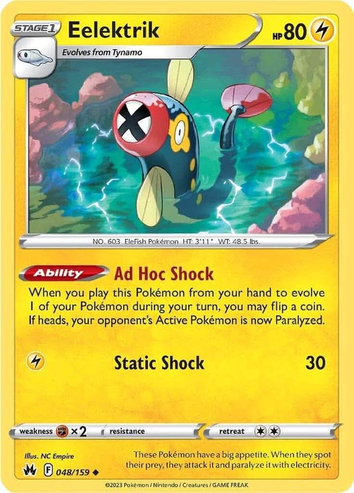 Eelektrik (048/159) [Sword & Shield: Crown Zenith]