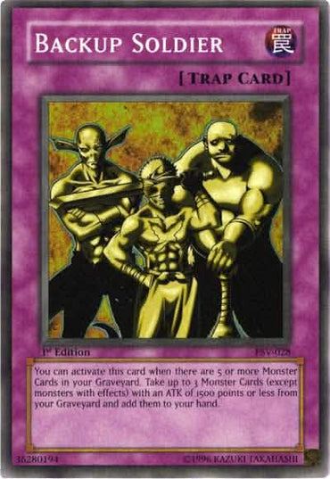 Backup Soldier [PSV-028] Super Rare