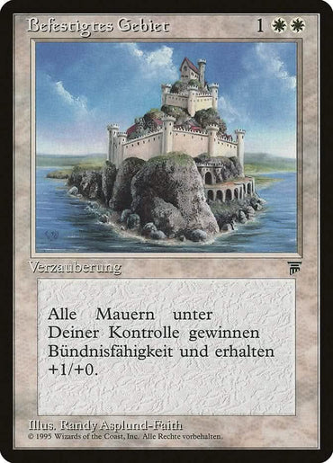 Fortified Area (German) - "Befestigtes Gebiet" [Renaissance]