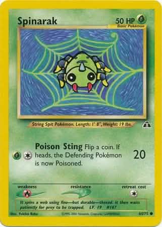Spinarak (64/75) [Neo Discovery Unlimited]