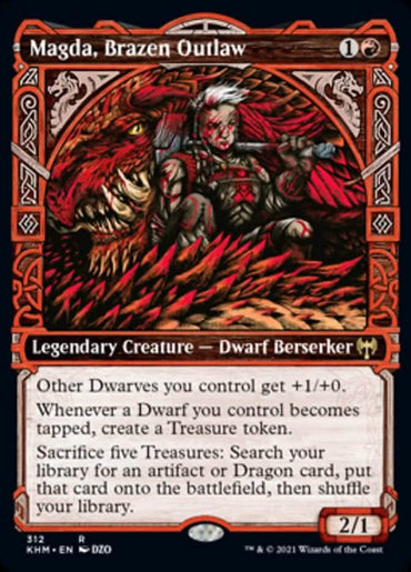 Magda, Brazen Outlaw (Showcase) [Kaldheim]