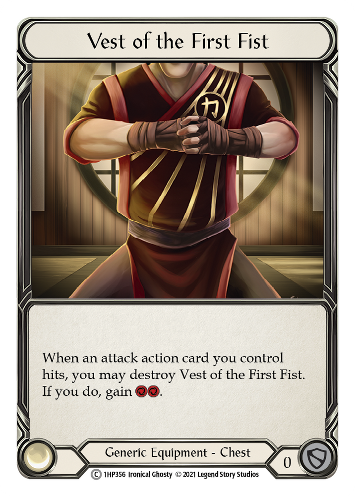 Vest of the First Fist [1HP356] (History Pack 1)