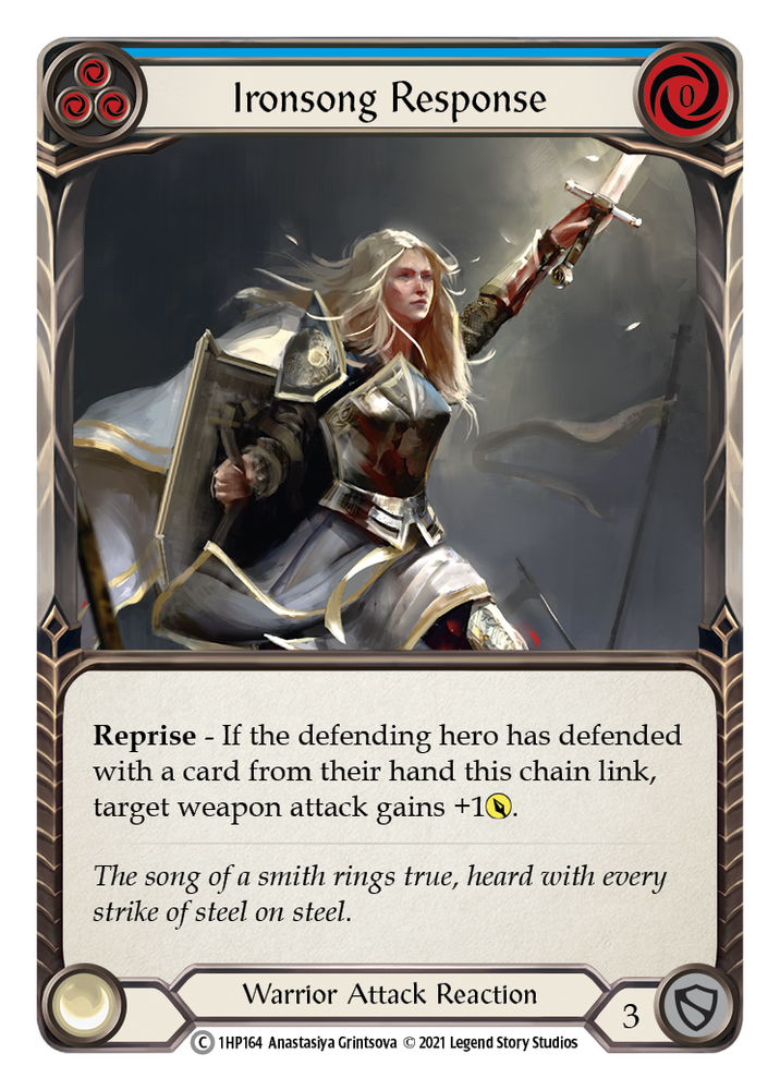 Ironsong Response (Blue) [1HP164] (History Pack 1)