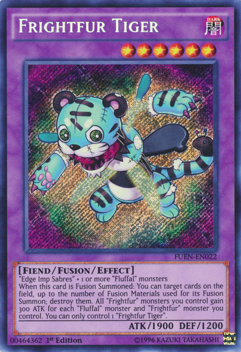 Frightfur Tiger [FUEN-EN022] Secret Rare