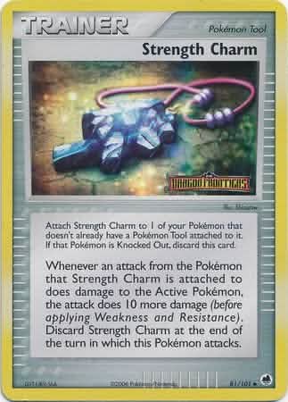 Strength Charm (81/101) (Stamped) [EX: Dragon Frontiers]