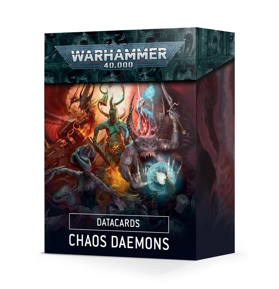 WARHAMMER 40,000 DATACARDS: CHAOS DAEMONS (ENGLISH)