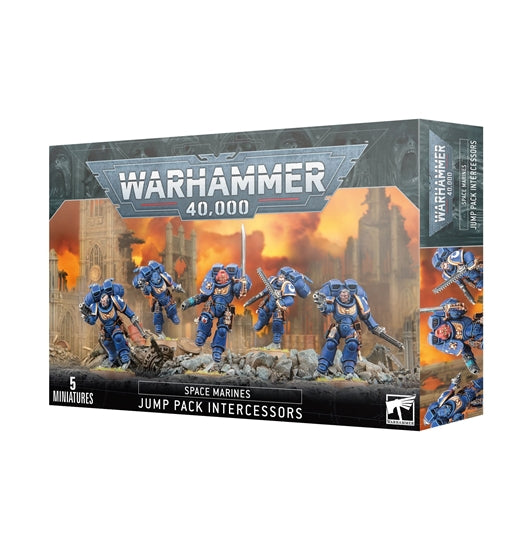 WARHAMMER 40,000 SPACE MARINES JUMP PACK INTERCESSOR