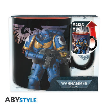 WARHAMMER 40K HEAT CHANGE MUG ULTRAMARINE/LEGION