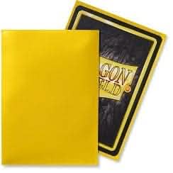 DRAGON SHIELD SLEEVES CLASSIC YELLOW 60CT
