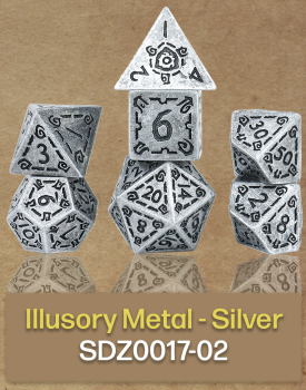 SD ILLUSORY METAL SILVER 7-DIE SET