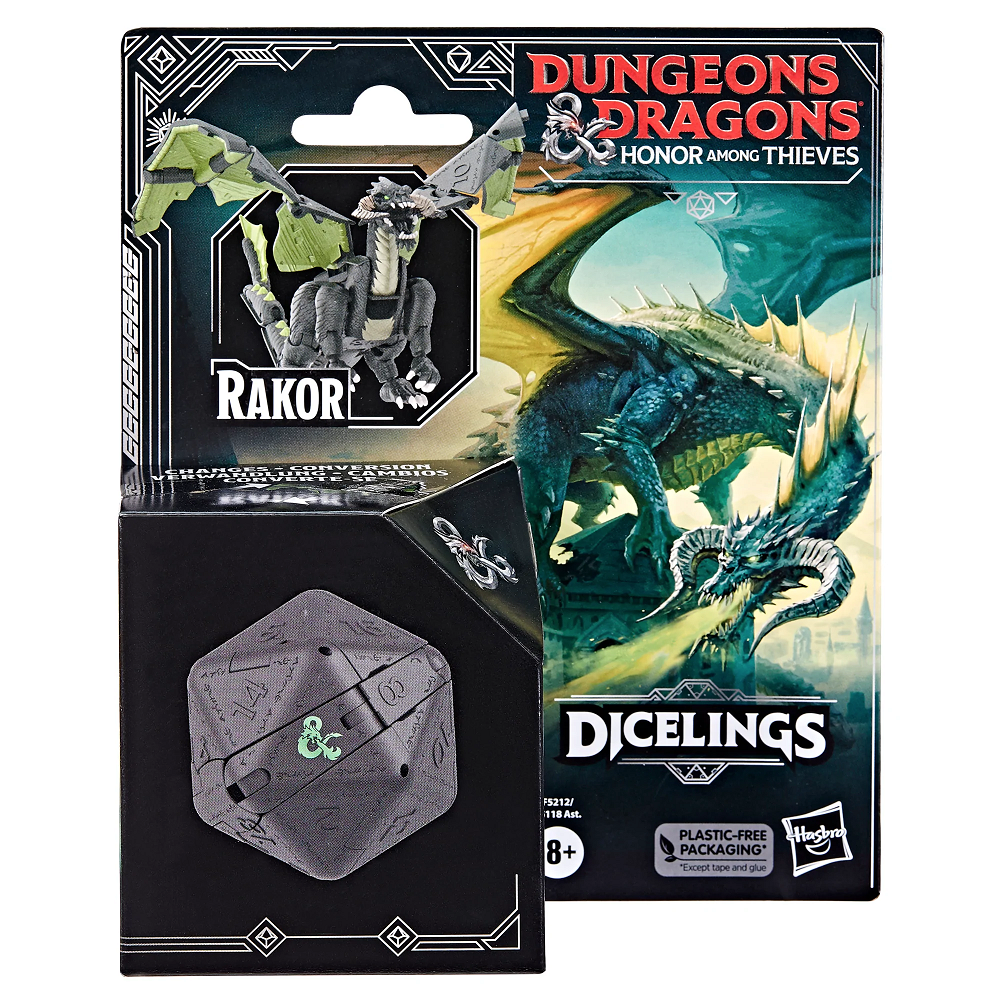 DND HONOR AMONG THIEVES DICELINGS BLACK DRAGON