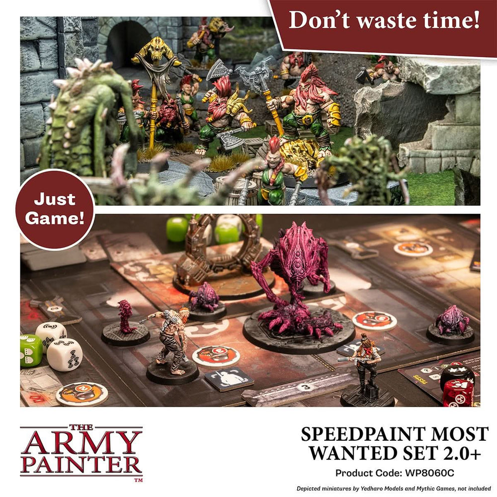 THE ARMY PAINTER WARPAINTS: SPEEDPAINT MOST WANTED SET 2.0